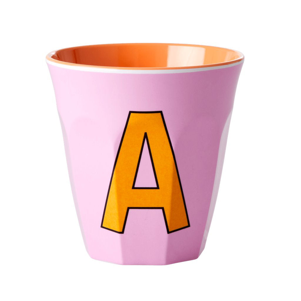 rice-dk-melamine-cup-with-the-letter-a-pink-two-tone-medium-rice-melcu-alpai-01