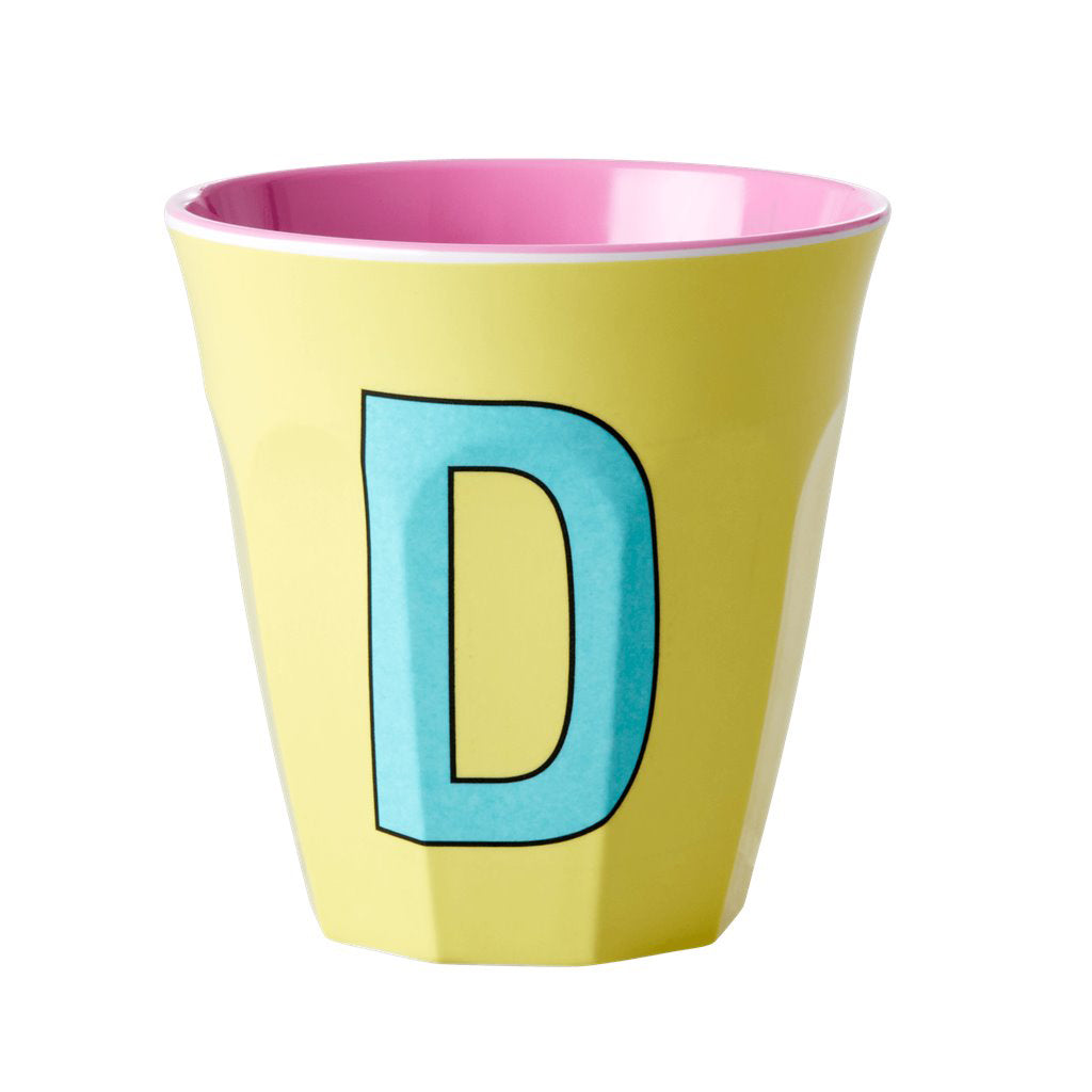 rice-dk-melamine-cup-with-the-letter-d-yellow-two-tone-medium-rice-melcu-alpdi-01