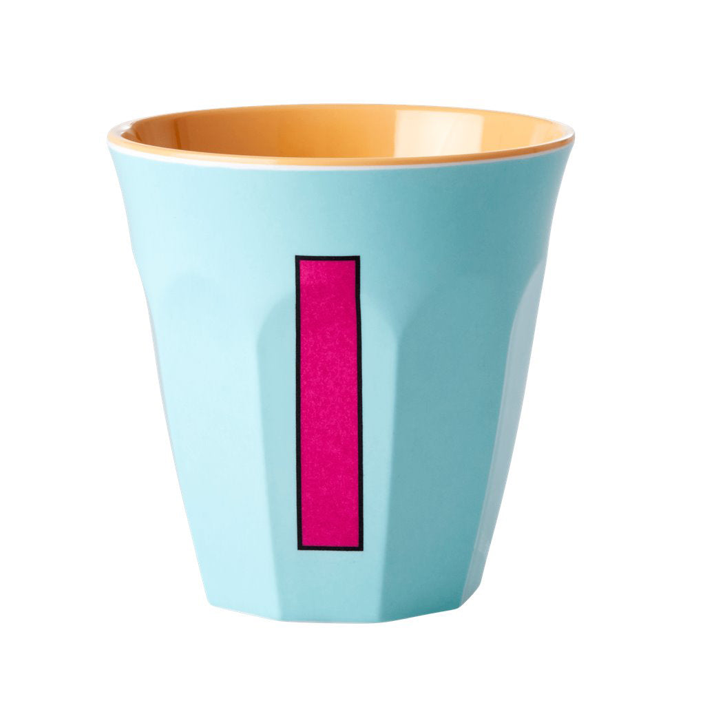 rice-dk-melamine-cup-with-the-letter-i-mint-two-tone-medium-rice-melcu-alpii-01