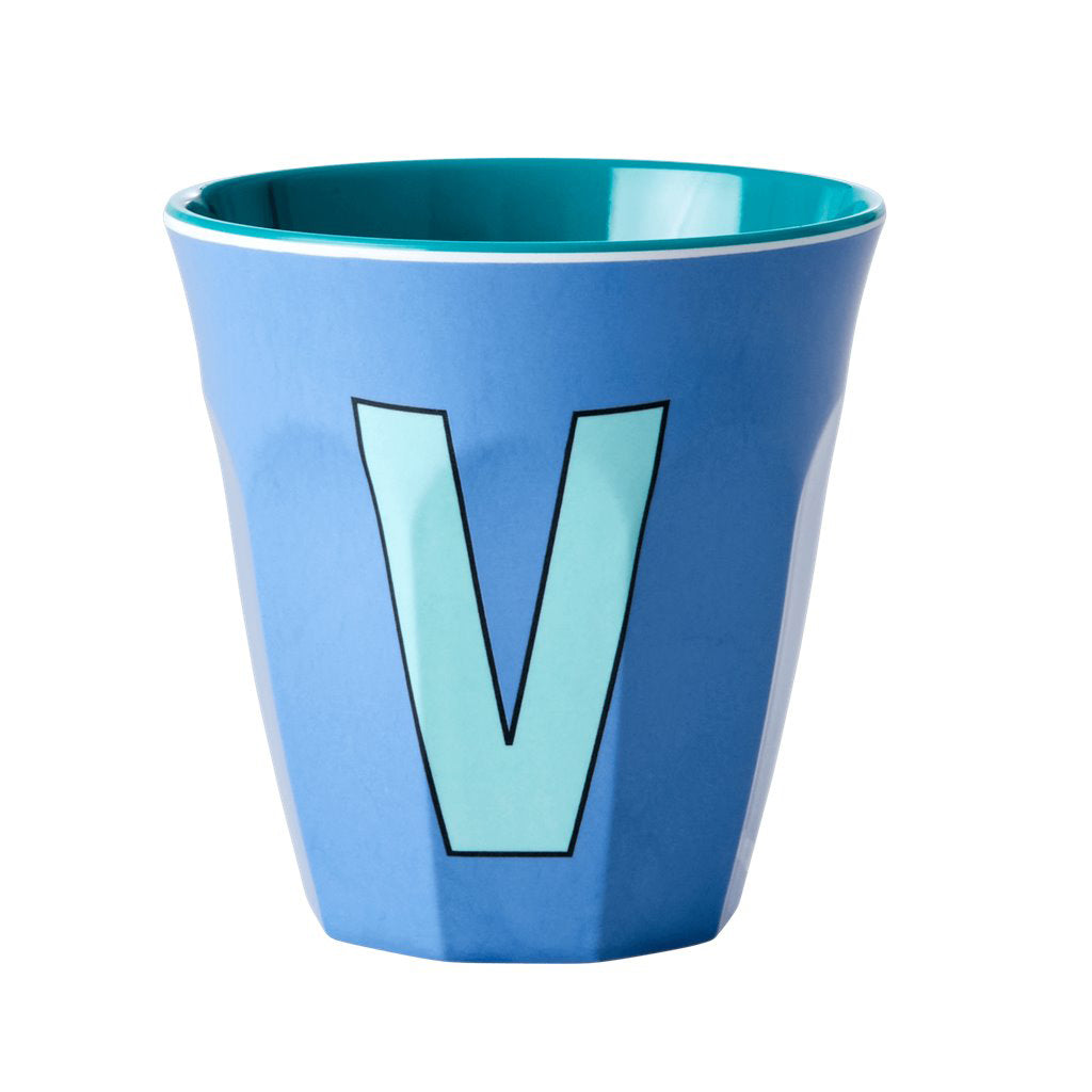 rice-dk-melamine-cup-with-the-letter-v-new-dusty-blue-two-tone-medium-rice-melcu-alpvb-01