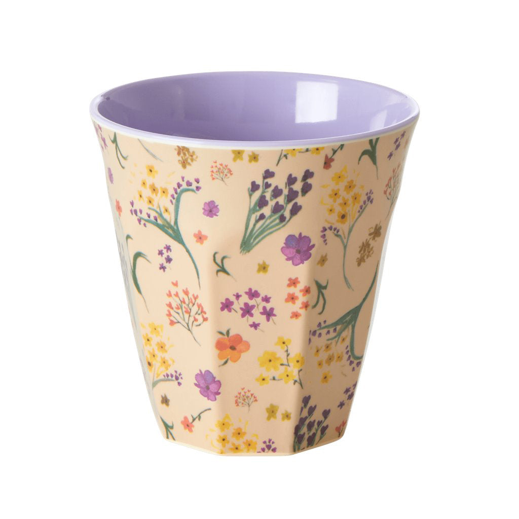rice-dk-melamine-cup-with-wild-flower-print-two-tone-medium-rice-melcu-wifl-01