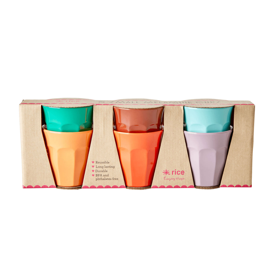 rice-dk-melamine-cups-in-assorted-follow-the-call-of-the-disco-ball-colors-small-rice-melcu-6zsaw21-01