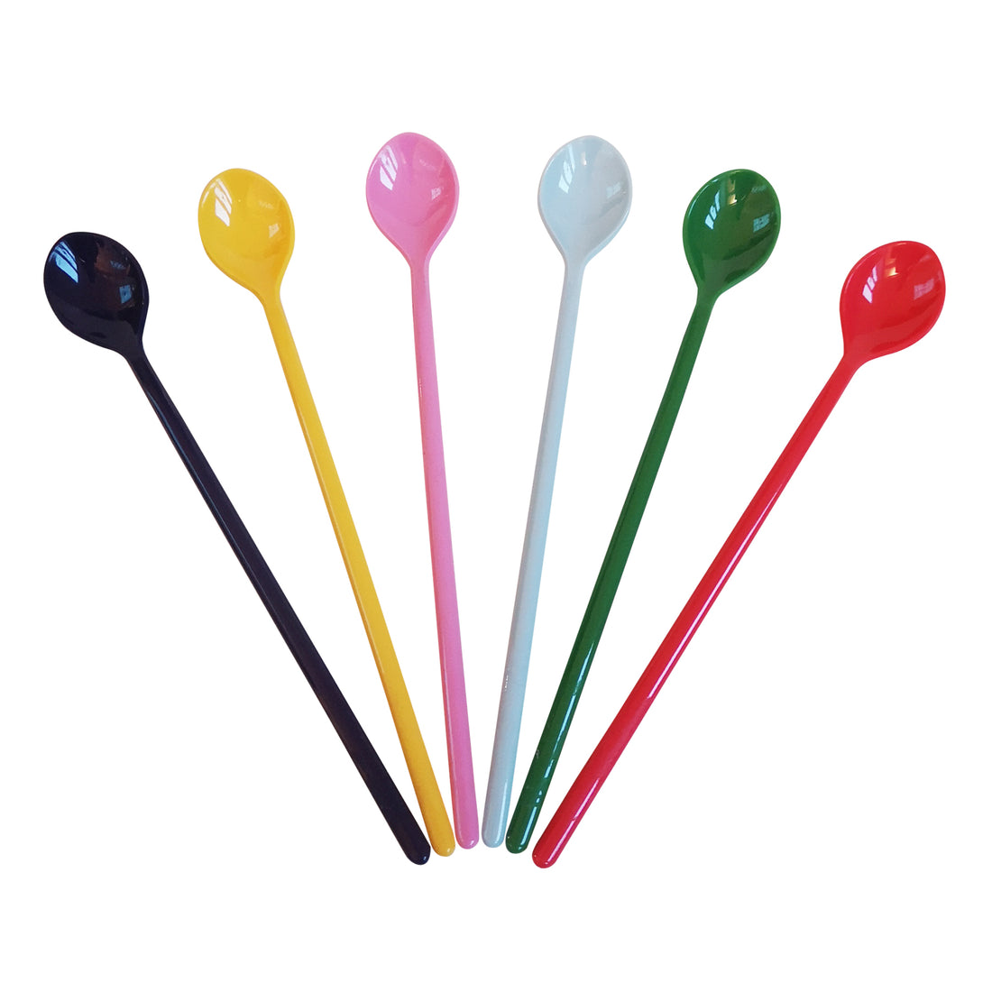 rice-dk-melamine-latte-spoons-in-asst-favorite-colors-bundle-of-6-pcs-rice-mespo-6zlfav-
