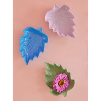 rice-dk-melamine-leaf-condiment-dish-in-3-assorted-solid-colors-rice-meltp-3zshelllbg-