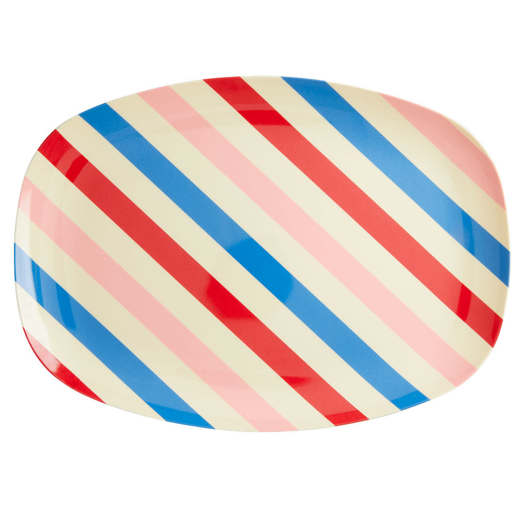 rice-dk-melamine-rectangular-plate-with-candy-stripes-print-rice-melpl-cas-01