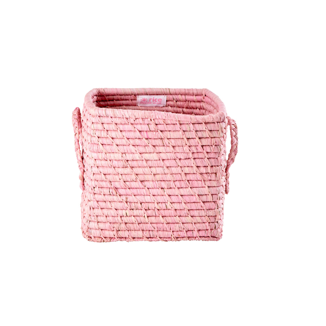 rice-dk-raffia-square-basket-in-soft-pink-small-rice-bsrat-20si-