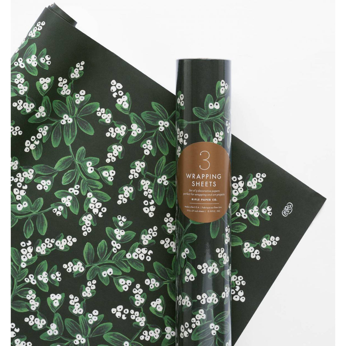 rifle-paper-co-roll-of-3-evergreen-mistletoe-wrapping-sheets- (2)