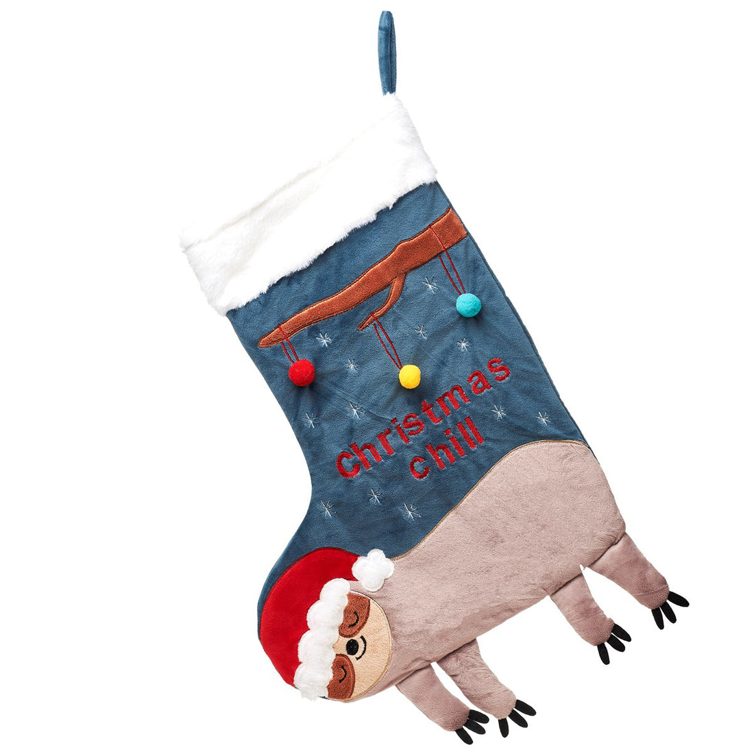 rjb-stone-christmas-chill-sloth-stocking-