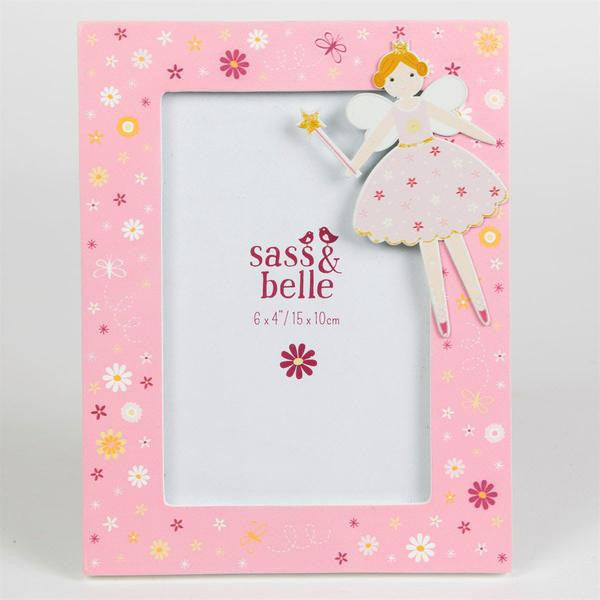 RJB Stone Light Pink Fairy Wishes Picture Frame