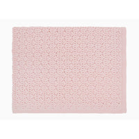 Rose in April Dentelle Blanket Oeko-Tex Light Pink