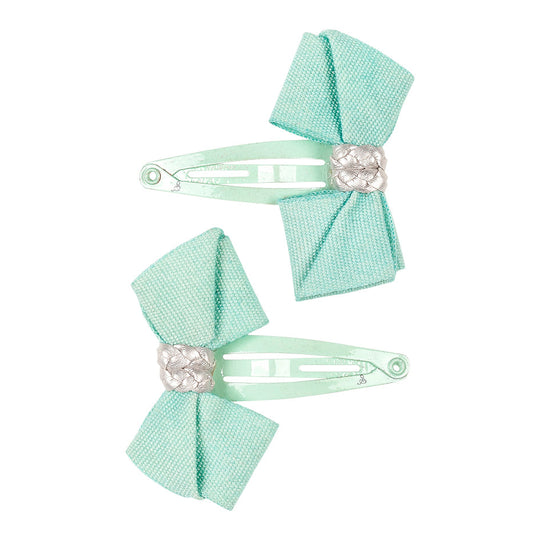 souza-hair-clips-marya-bow-mint-2-pcs-card-souz-105081-