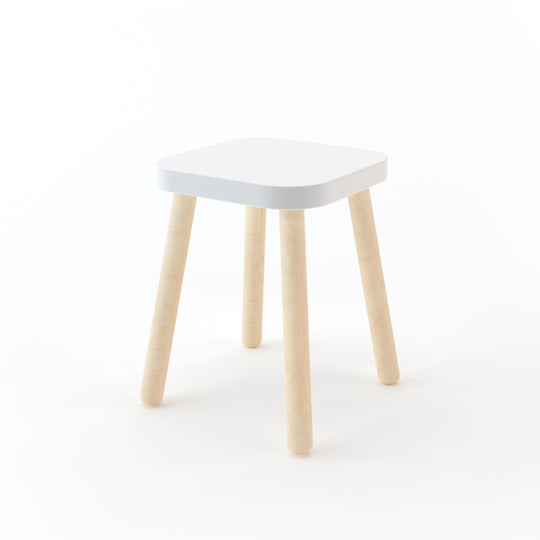 Oeuf Square Stool (Pre-Order; Est. Delivery in 6-10 Weeks)
