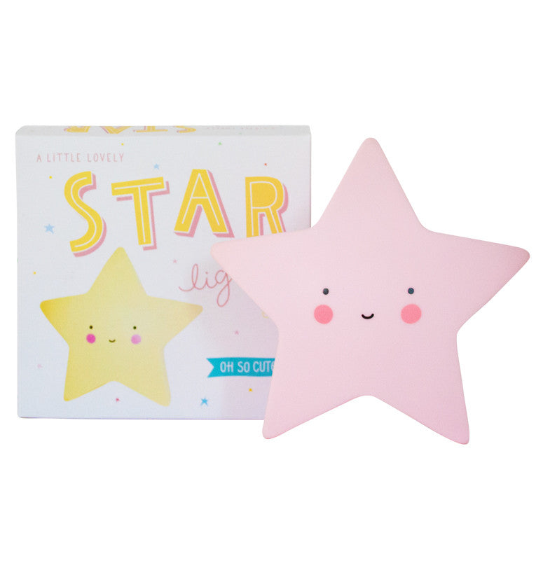 A Little Lovely Company Mini Star Light Pink