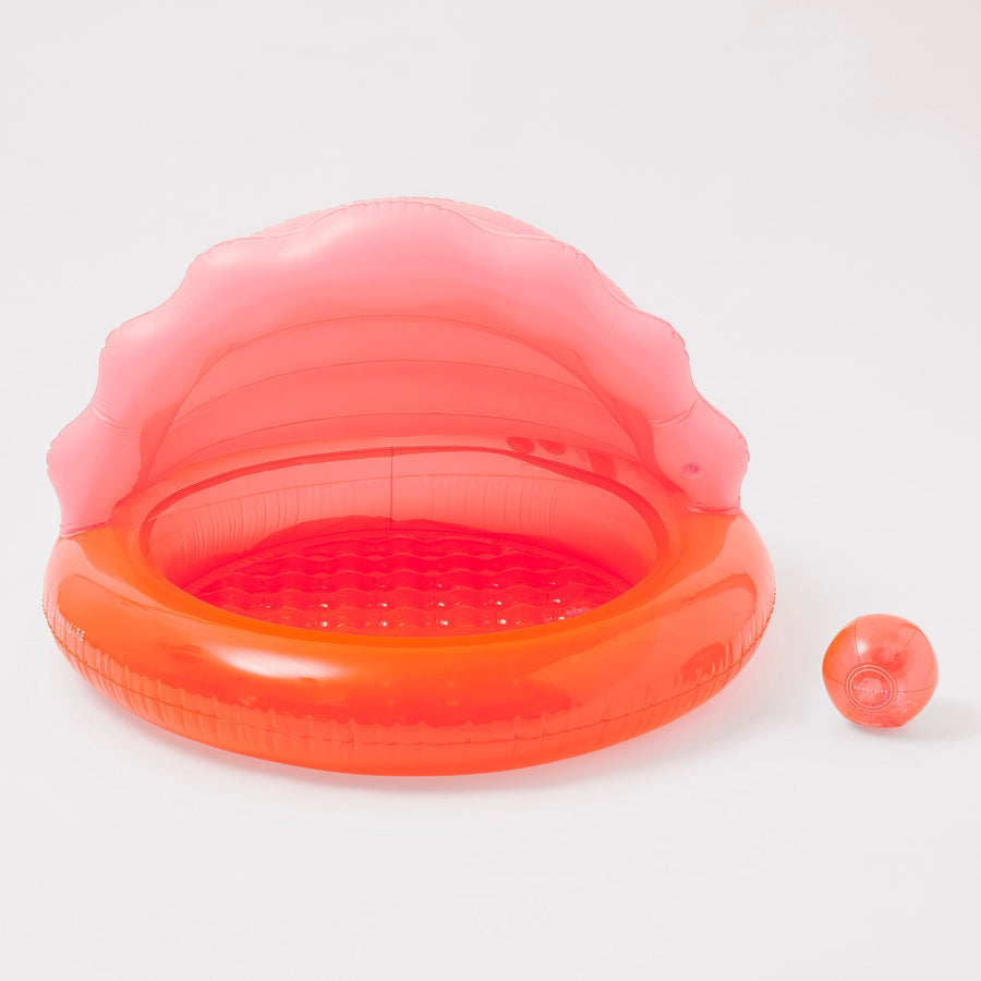 sunnylife-kiddy-pool-shell-neon-coral-sunl-s2ppoosh- (2)