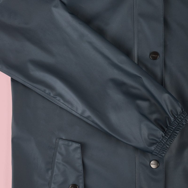 SWAYS Sail Jacket Blue Raincoat