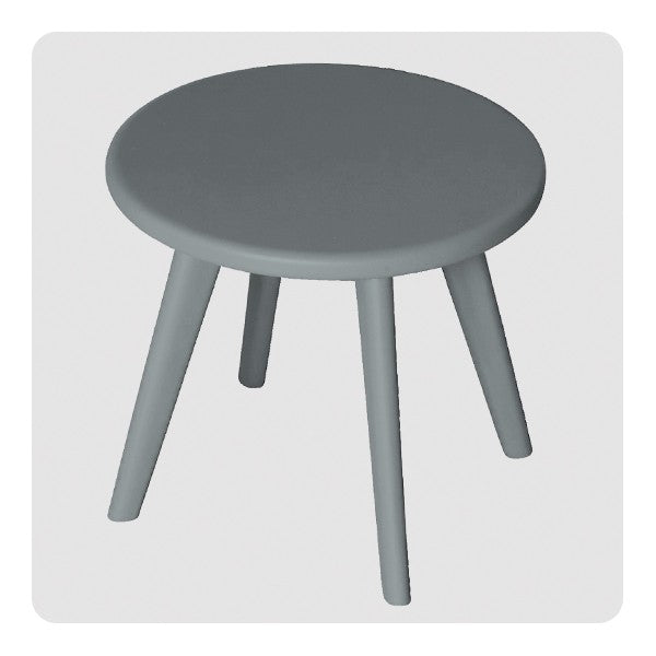 Laurette Tabouret Haricot Stool Mouse Grey (Pre-Order; Est. Delivery in 3-4 Months)
