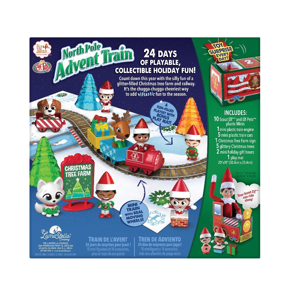 The Elf on The Shelf North Pole Advent Train