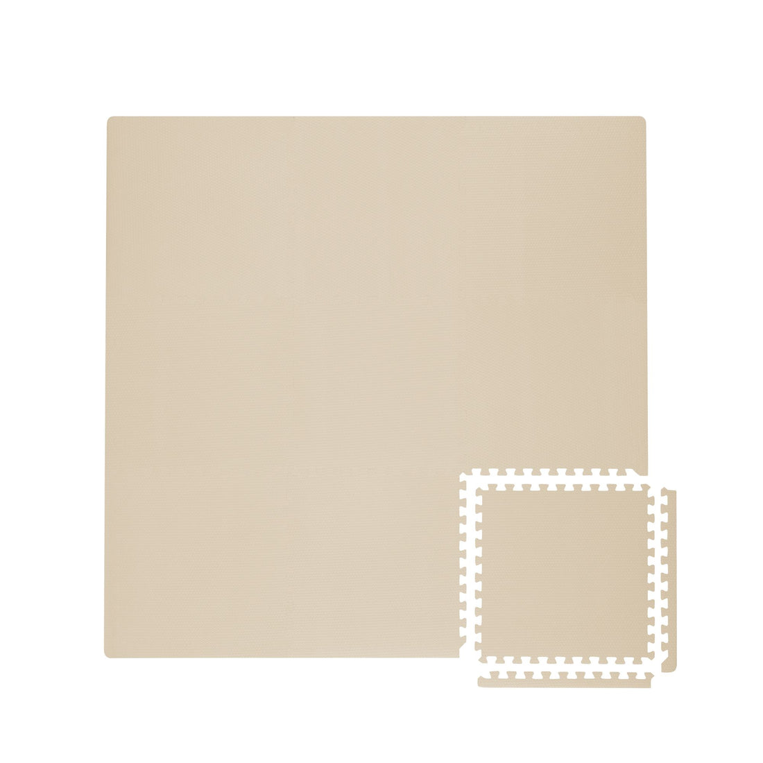 Toddlekind Classic Playmat 拼圖式兒童安全遊戲地墊 - Clay 131x131cm - 9片地墊及12條收邊條