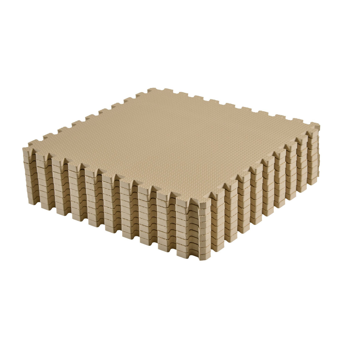 Toddlekind Classic Puzzle Playmat Sandstone 131x131cm - 9 Tiles & 12 Edging Borders