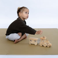 Toddlekind Classic Puzzle Playmat Sandstone 131x131cm - 9 Tiles & 12 Edging Borders