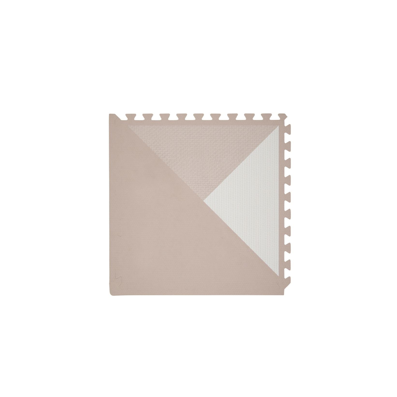 Toddlekind Prettier Puzzle Playmat Kyte Mocha 120x180cm - 6 Tiles & 12 Edging Borders