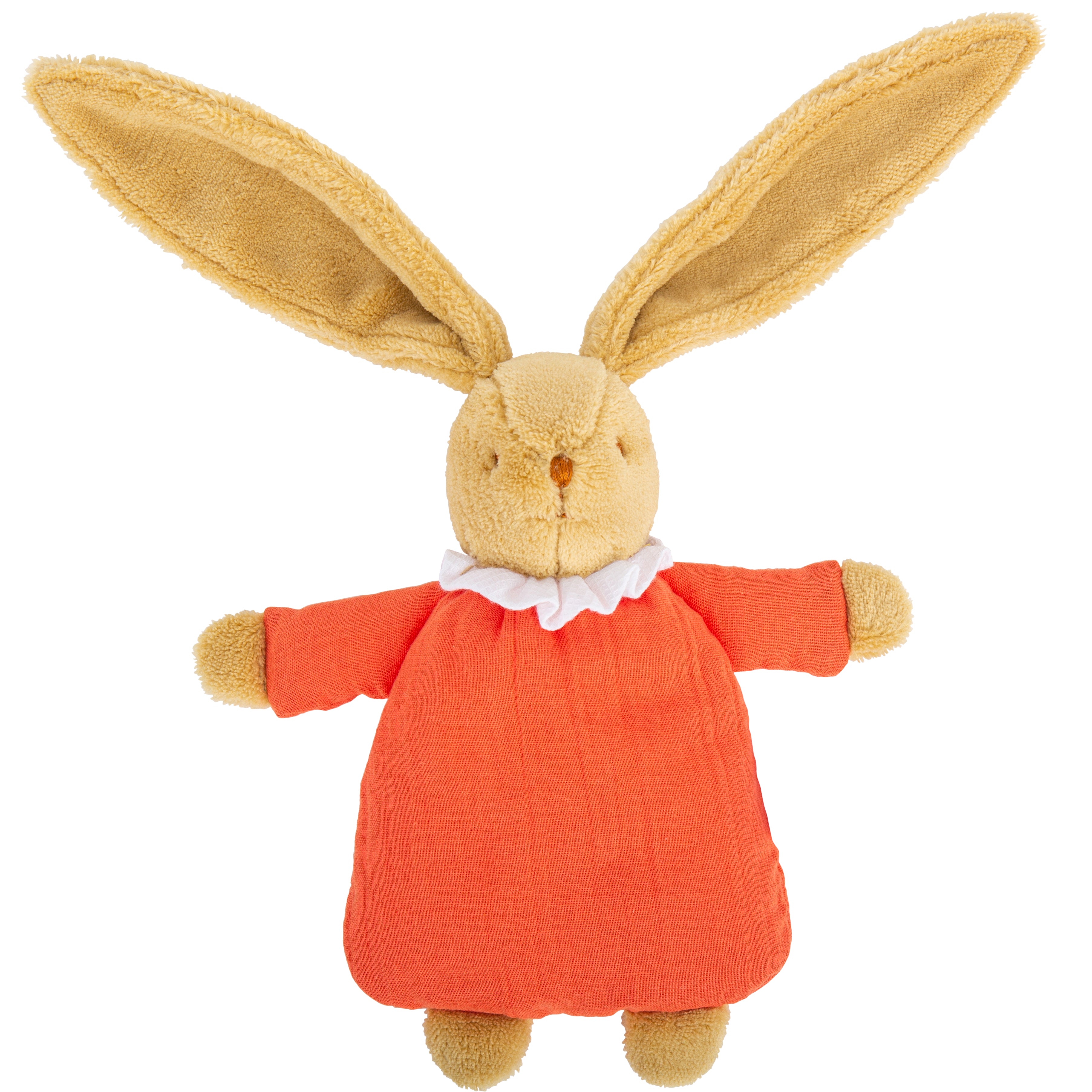 trousselier-soft-bunny-fluffy-with-rattle-20cm-orange-organic-cotton-trou-v634167-2