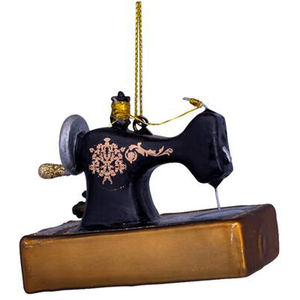 vondels ornament glass vintage-sewing-machine-h9cm-vond-00090029- (2)