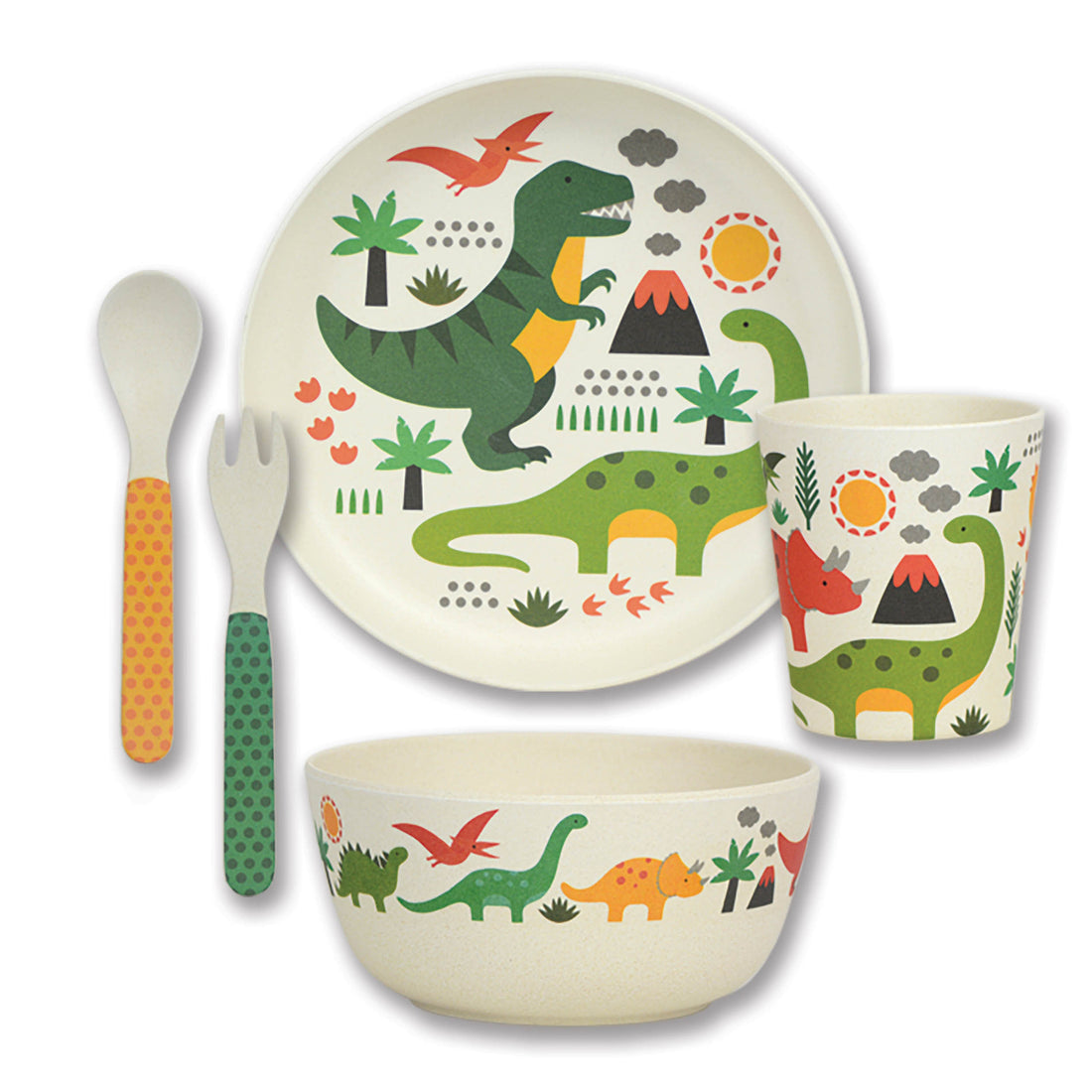 wild-&-wolf-bamboo-dinnerware-set-dinosaurs- (3)